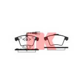 Колодки тормозные дисковые для VW TOUAREG(7L6,7L7,7LA) <b>NK 224783 / WVA 23749</b>