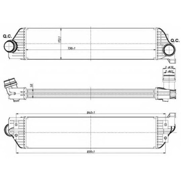 Интеркулер NRF 30358