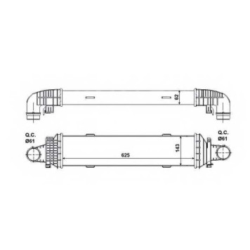 Интеркулер NRF 30504