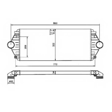 Интеркулер NRF 30803