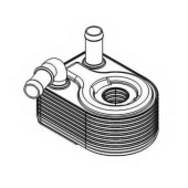 Масляный радиатор масла двигателя NRF 31069