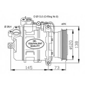 Компрессор кондиционера для BMW 5(E39), 7(E38) <b>NRF 32519</b>