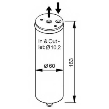 Осушитель кондиционера NRF 33023