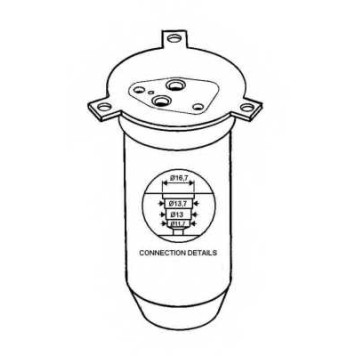 Осушитель кондиционера NRF 33072