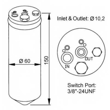 Осушитель кондиционера NRF 33137
