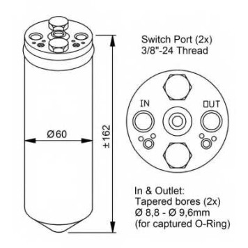 Осушитель кондиционера NRF 33183