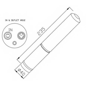 Осушитель кондиционера NRF 33225