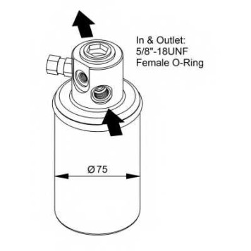 Осушитель кондиционера NRF 33231