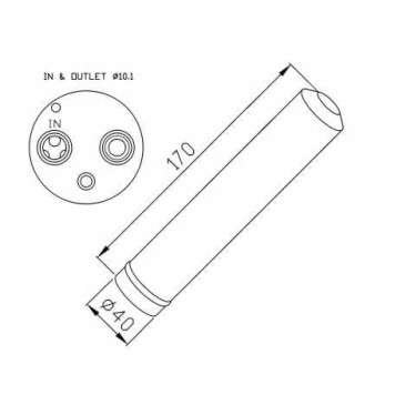 Осушитель кондиционера NRF 33285