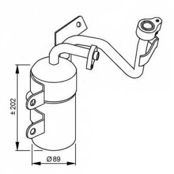 Осушитель кондиционера NRF 33307