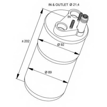 Осушитель кондиционера NRF 33322