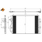 Конденсатор кондиционера NRF 350044