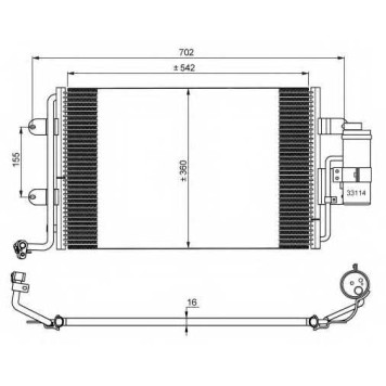 Конденсатор кондиционера NRF 35227