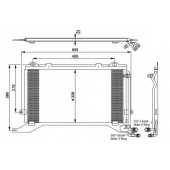 Конденсатор кондиционера NRF 35240