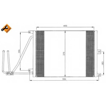 Конденсатор кондиционера NRF 35292