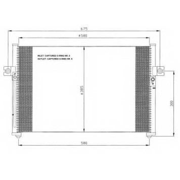 Конденсатор кондиционера NRF 35389