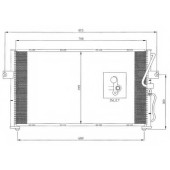 Конденсатор кондиционера NRF 35396