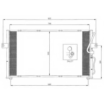 Конденсатор кондиционера NRF 35396