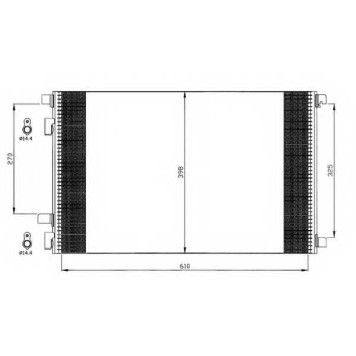 Конденсатор кондиционера NRF 35449