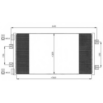 Конденсатор кондиционера NRF 35492