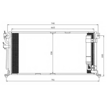 Конденсатор кондиционера NRF 35541