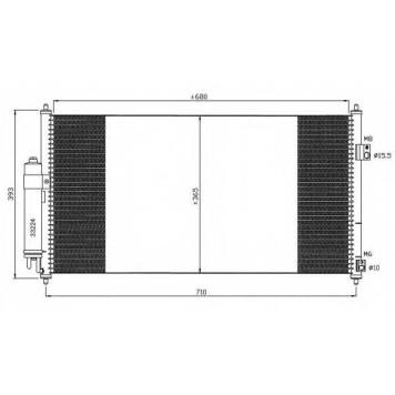 Конденсатор кондиционера NRF 35550