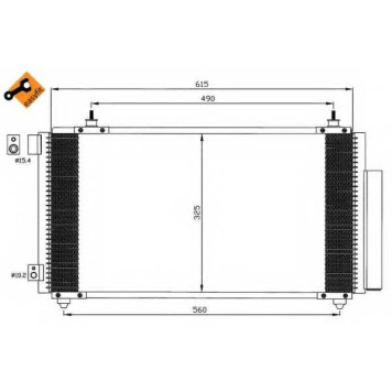 Конденсатор кондиционера NRF 35576