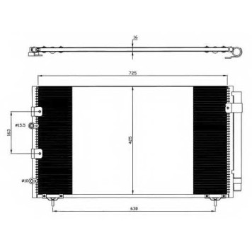 Конденсатор кондиционера NRF 35609