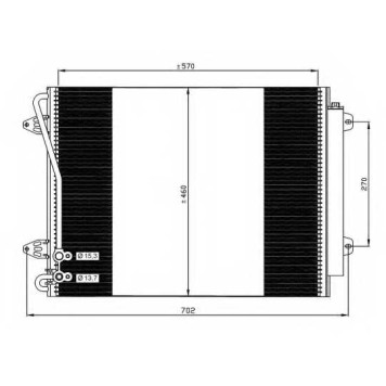 Конденсатор кондиционера NRF 35613