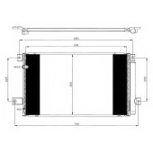 Конденсатор кондиционера NRF 35628