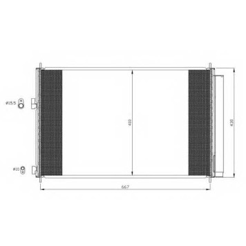 Конденсатор кондиционера NRF 35641