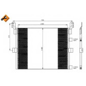 Конденсатор кондиционера NRF 35788
