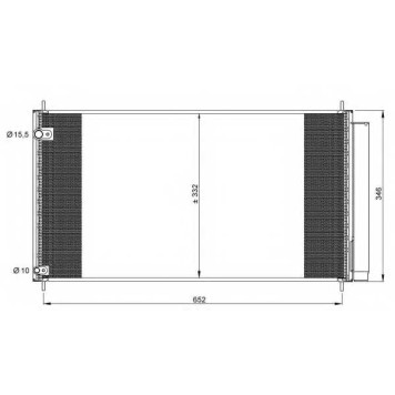 Конденсатор кондиционера NRF 35838