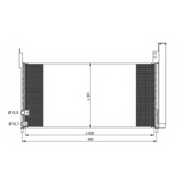 Конденсатор кондиционера NRF 35863