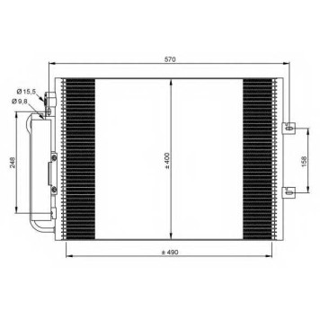 Конденсатор кондиционера NRF 35879
