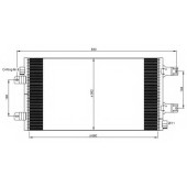 Конденсатор кондиционера NRF 35880