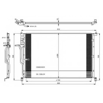 Конденсатор кондиционера NRF 35923