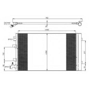 Конденсатор кондиционера NRF 35932