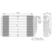 Испаритель кондиционера NRF 36075