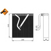 Испаритель кондиционера NRF 36109