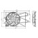 Вентилятор охлаждения двигателя NRF 47005