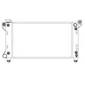 Радиатор охлаждения двигателя NRF 50237