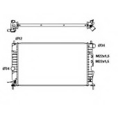 Радиатор охлаждения двигателя NRF 50563