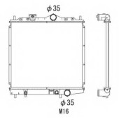 Радиатор охлаждения двигателя NRF 506557