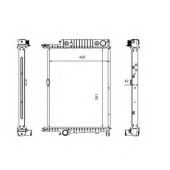 Радиатор охлаждения двигателя NRF 507619