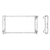Радиатор охлаждения двигателя NRF 509501