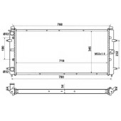 Радиатор охлаждения двигателя NRF 509514