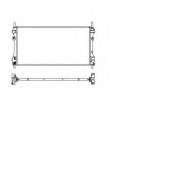 Радиатор охлаждения двигателя NRF 509697