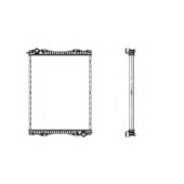 Радиатор охлаждения двигателя NRF 509743