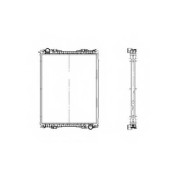 Радиатор охлаждения двигателя NRF 519743